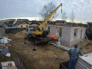  DS-1250 Кладка стен, армопояс, плита перекрытия